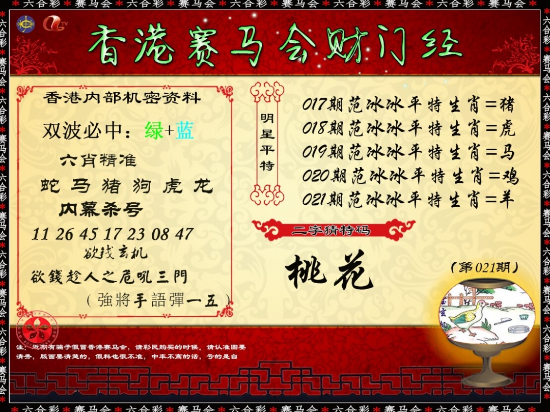 021期财门经[图]